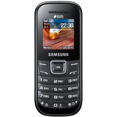 Telefon Telefon mobil SAMSUNG E1202 Dual Sim Black foto