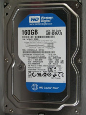 HDD 160gb Western Digital WD1600AAJS, Blue , sata 2 , 7200rpm , 8mb, TESTAT!! GARANTIE!! PROBA!! foto