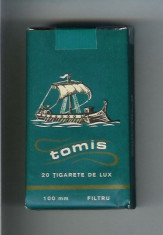 rar - pachet tigari de colectie &amp;quot;TOMIS&amp;quot;, sigilat, din perioada comunista foto