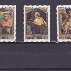 Craciun 1981 ,pictura religioasa,San Marino.