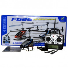 ELICOPTER PROFESIONAL CU 4 CANALE,TELECOMANDA FULL AFISAJ LCD,TEHNOLOGIE 2.4GHZ,GYROSCOP,44 CM,F629 R/C HELICOPTER. foto