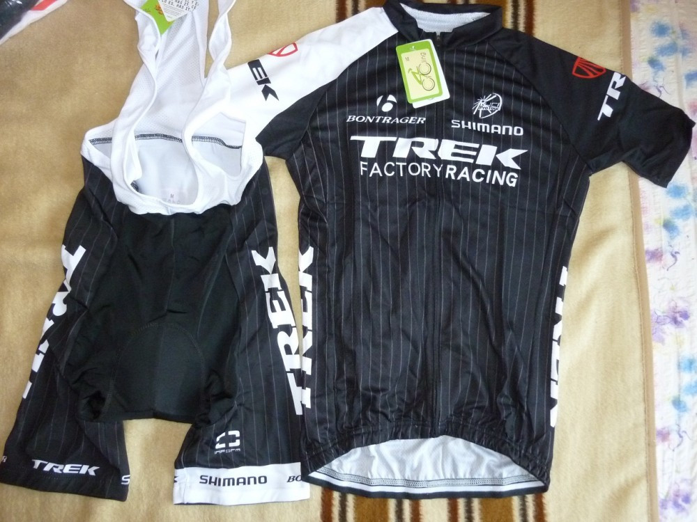 Echipament ciclism complet trek factory racing set tricou pantaloni cu  bretele, Tricouri | Okazii.ro