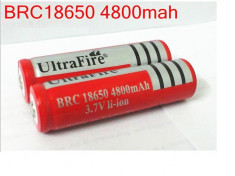 Acumulator Li - Ion UltraFire18650 3,7V 4800 mAh - Reincarcabil foto