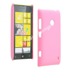 Husa plastic Nokia Lumia 520 + folie protectie ecran + transport gratuit foto