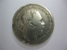 1 Florin 1890 AUSTRIA (Ungaria) argint foto