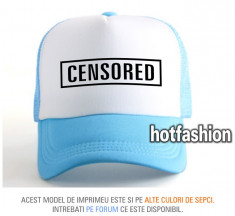 SAPCA, SEPCI TRUCKER, cu plasa, snapback - CENSORED - e x c l u s i v ! foto