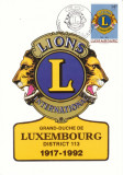 Maxima Aniversarea a 75 de ani LIONS INTERNATIONAL, district 113,Luxemburg