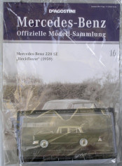 Mercedes-Benz 220 SE Heckflosse 1959, IXO/DeAgostini, 1/43 foto