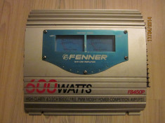 Vand statie, amplificator auto FENNER 600W cu 4 canale foto