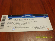 Bilet Chelsea - C.F.R. Cluj foto