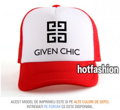 SAPCA, SEPCI TRUCKER, cu plasa, snapback - GIVEN CHIC - e x c l u s i v ! foto