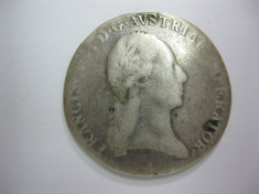 1/2 Thaler 1817 A AUSTRIA argint foto