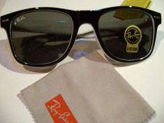 OCHELARI DE SOARE RAY BAN WAYFARER 2140-901(RAME NEGRE LA EXTERIOR SI ALBE LA INTERIOR)-CALITATE PREMIUM foto