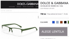 Dolce Gabbana 1236 1183 autentica foto