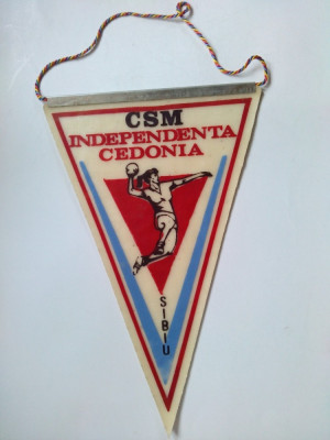 Fanion C.S.M. Independenta Cedonia - Sibiu ( handbal feminin) foto