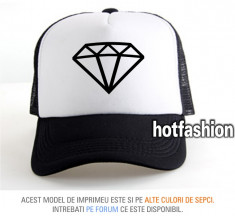 SAPCA, SEPCI TRUCKER, cu plasa, snapback - DIAMOND - e x c l u s i v ! foto