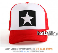 SAPCA, SEPCI TRUCKER, cu plasa, snapback - STAR - e x c l u s i v ! foto