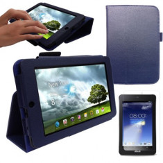 Husa cu stand ptr. Asus Memo Pad ME172V 7&amp;quot;*BLUE*+Folie protectie+Touch pen GRATIS foto