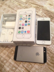 Iphone 5s gold16 gb full box ca NOU foto