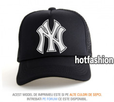 SAPCA, SEPCI TRUCKER, cu plasa, snapback - NEW YORK - e x c l u s i v ! foto