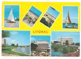 #carte postala(ilustrata)-LITORALUL MARII NEGRE
