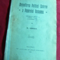 N.Iorga - Dezvoltarea Politicei Externe a Poporului Romanesc - Ed. 1920