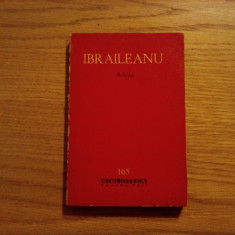 ADELA - roman - G. Ibraileanu - BPT, 1963, 190 p.