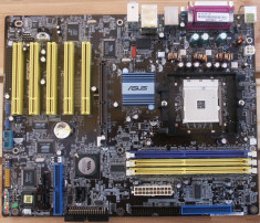 placa de baza ASUS K8V + ATHLON 3200 + 1GB RAM foto