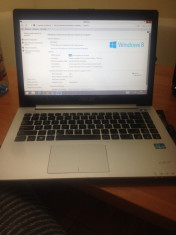 ultrabook asus 14,1&amp;quot; touchscreen i3 3217u 6gb ddr3 320gb hdd baterie 5 ore foto