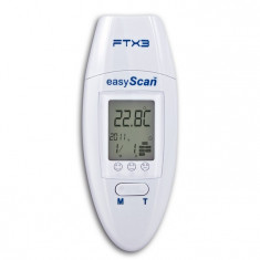 Termometru pentru ureche si frunte easyScan FTX-3 cu functie vocala si led de diagnostic foto