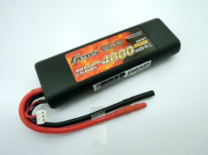 Acumulator LiPo GENS ACE 7.4 V/ 4000 mA/ 25C pentru automodele foto