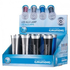 Lanterna 9 LED cu alimentare 3xR3 AAA, Grundig foto