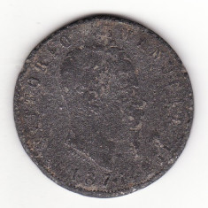 Italia 5 lire 1871 - fals de epoca - 19,3 grame