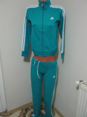 TRENING ADIDAS DAMA- BUMBAC ,PRET MIC MICUT!!! MARIMI M SI L- IN DESCRIERE SUNT KG PENTRU FIECARE MARIME IN PARTE! foto