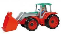 Tractor Din Plastic Cu Figurina 37 Cm Tru foto