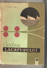 Cartea Lacatusului-C.Iordan foto