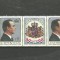 1981 - MARELE DUCE JEAN DE LUXEMBOURG, triptic nestampilat fara guma, S319