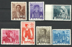 ROMANIA 1936 OETR SERIE MNH foto