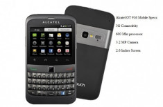 Smartphone ALCATEL OT 916 Black touch&amp;amp;amp;qwerty foto