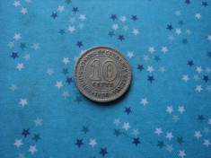 JN. 10 cents 1950 Malaya foto
