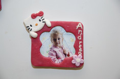 Rama foto fimo cu magnet - Hello Kitty foto