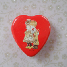 CUTIE de colectie ELVETIA pentru VALENTINE AUSTRALIA stare FOARTE BUNA rara