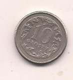 No(2) moneda-POLONIA-10 Groszy 1992