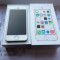 iPhone 5S 16gb = White-Sylver = la cutie =Neverloked