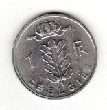 Belgia (Belgie) 1 franc 1988, ultimul an de batere - (NL), Europa