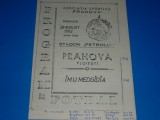 Program meci fotbal PRAHOVA PLOIESTI - IMU MEDGIDIA 29.08.1982