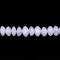 Margele individuale din piatra lunii alb rondele de 6-10 mm