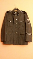 VESTON SAU TUNICA DE UNIFORMA MILITARA GERMANA M40 WAFFEN SS,WW2,AIRSOFT foto