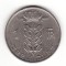 Belgia (Belgique) 1 franc 1969 - (FR)