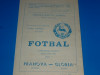 Program meci fotbal PRAHOVA PLOIESTI - GLORIA BUZAU 24.08.1975